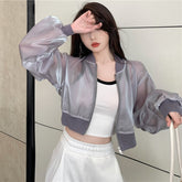 Ästhetische dünne Sommerjacke